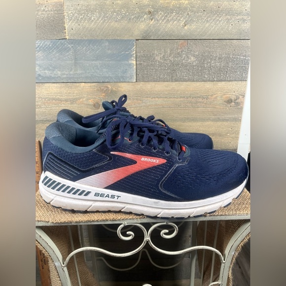 SOLD‎ Brooks Beast 20 Shoes Sneakers Mens Size 12.5 Comfort Running Blue main image 7
